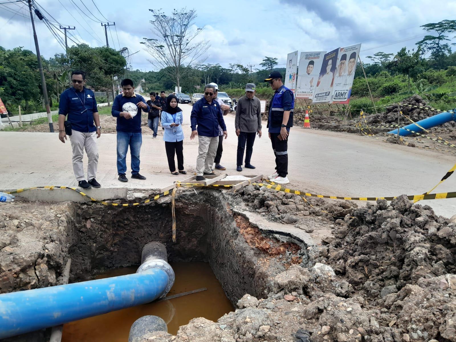 Tantangan Perumdam TTB Kutim Perbaiki Pipa Intake Kabo Jaya
