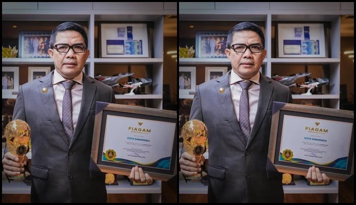 Andi Harun Pastikan Warga Terlindungi Jaminan Kesehatan, Pemkot Samarinda Raih UHC Awards 2024
