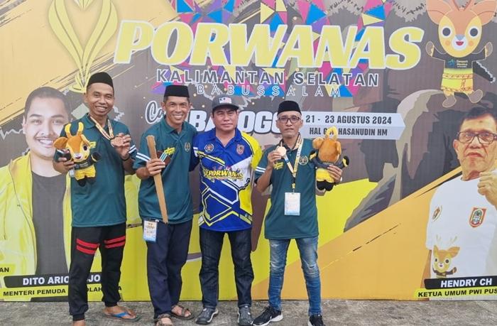 Tim Balogo PWI Kaltim Raih Medali Perunggu Pertama di Porwanas XIV 2024