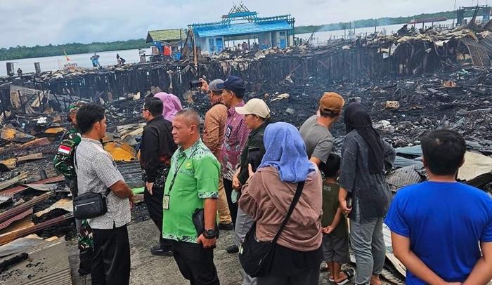 Kisah Pedagang Sembako di Pasar Sangkulirang yang Terbakar, Tak Sempat Selamatkan Barang Dagangan