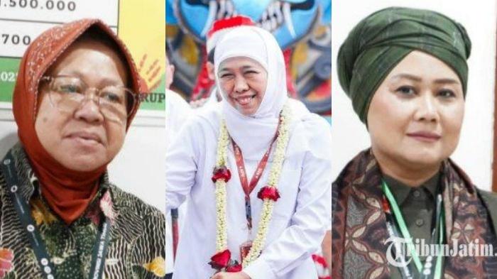 Menakar Elektabilitas Khofifah-Emil dan Peluang Risma dan Luluk, Cek Hasil Survei Pilkada Jatim 2024