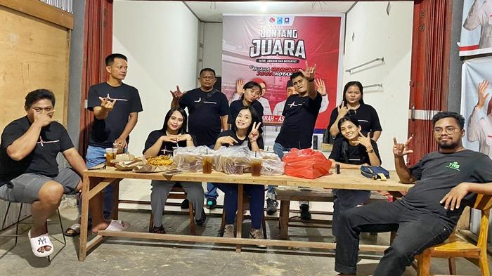 Najirah-Aswar Raih Dukungan Pilkada Bontang 2024 dari Relawan Garis Merah, Optimis Menang di Barat