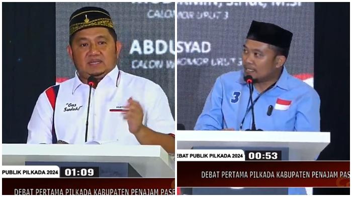Debat Pilkada PPU 2024, Beda Pendapat 01 dan 03 Soal Penanganan Stunting, Desmon Sorot Nikah Dini