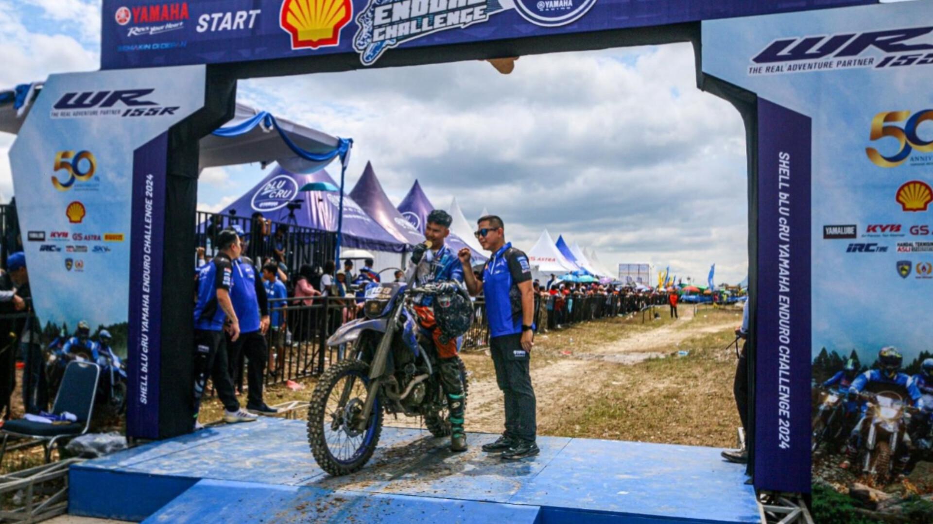 Perdana Hadir di Jawa Tengah, Shell bLU cRU Yamaha Enduro Challenge Digelar di Salatiga