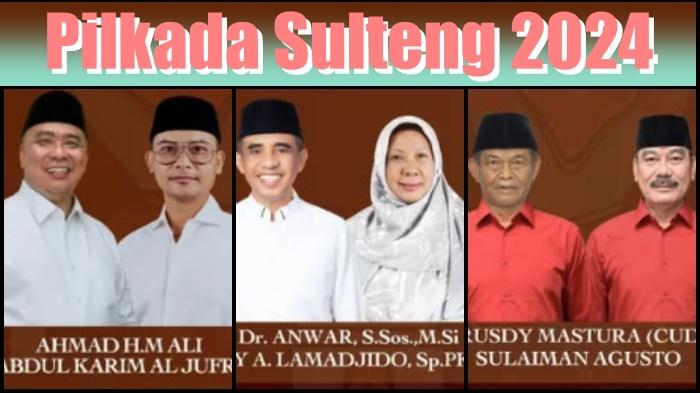 Link Hasil Quick Count Pilkada Sulteng 2024, Cagub Ahmad Ali vs Anwar vs Rusdy Siapa Unggul?