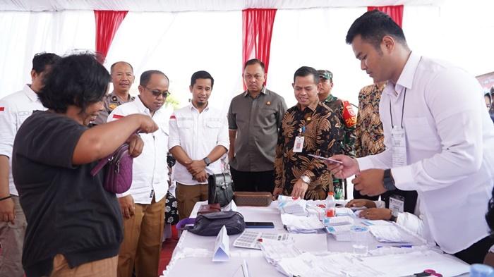 Sekda Tohar Hadiri Simulasi Pemungutan Suara dan Rekapitulasi Hasil Pilkada PPU 2024