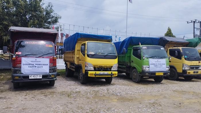 KPU PPU Mendistribusikan Logistik Pilkada 2024 Dimulai Hari ini, Siapkan 9 Armada