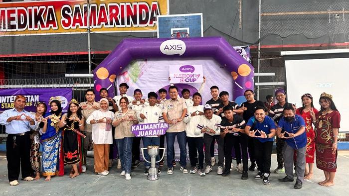 Kalahkan SMK Jakarta Barat 1, Tim Futsal SMK Medika Samarinda Juarai Axis Nation Cup 2024