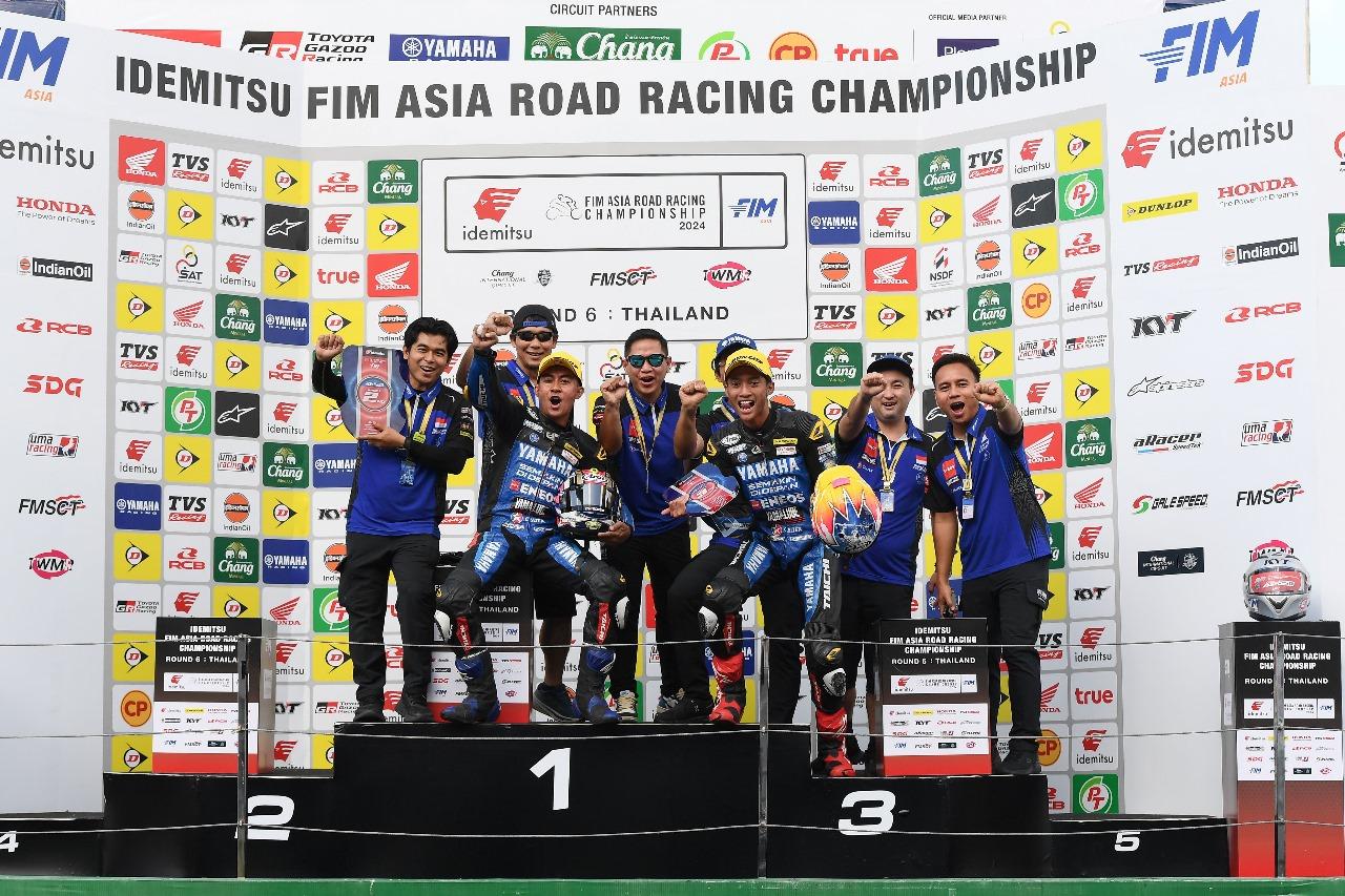 Tim Yamaha Racing Indonesia Raih Posisi Runner-up Klasemen Akhir AP250 ARRC 2024