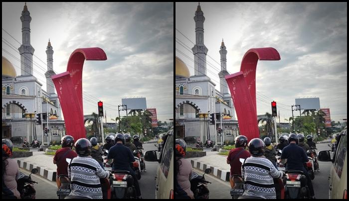 Tugu Pesut di Simpang Lembuswana Jadi Ikon Baru Kota Samarinda, Habiskan Anggaran Rp 1,1 Miliar