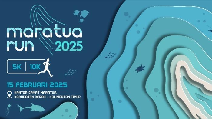 Maratua Run 2025, Catat Tanggal Penting, S&K, Harga Tiket serta Tutorial Registrasinya!