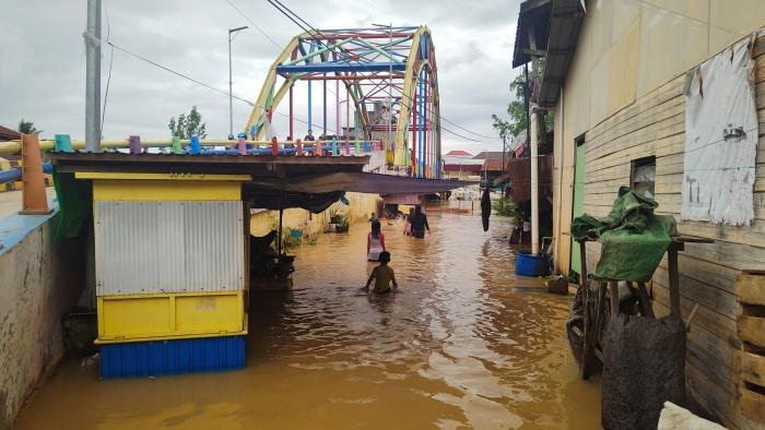 Banjir Kutim, 9 Lokasi Evakuasi Banjir di Sangatta Utara dan Selatan, BPBD: Seribuan KK Terdampak