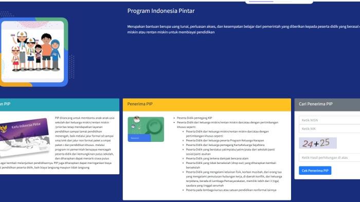 Besaran Bantuan PIP 2025 SD, SMP, SMA dan Kuliah, Cara Cek PIP 2025 Lewat HP