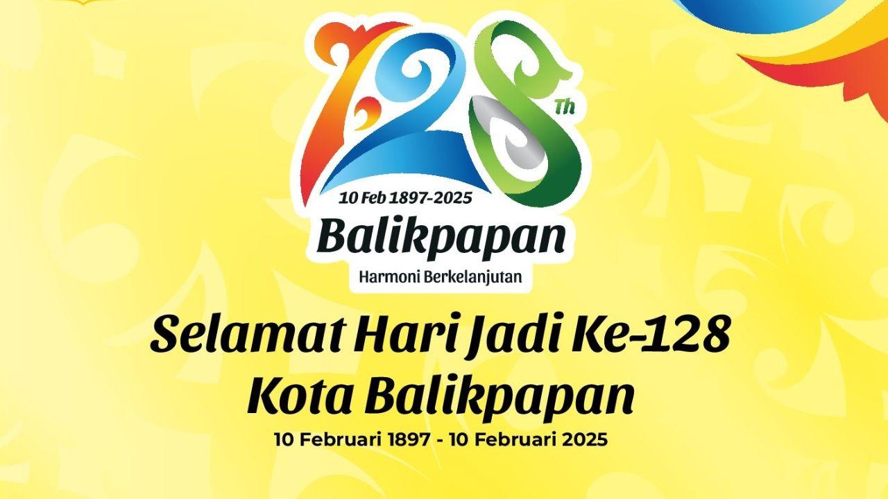 Link Download Logo HUT Balikpapan 2025 Lengkap Konsep dan Tema yang Diusung Tahun Ini
