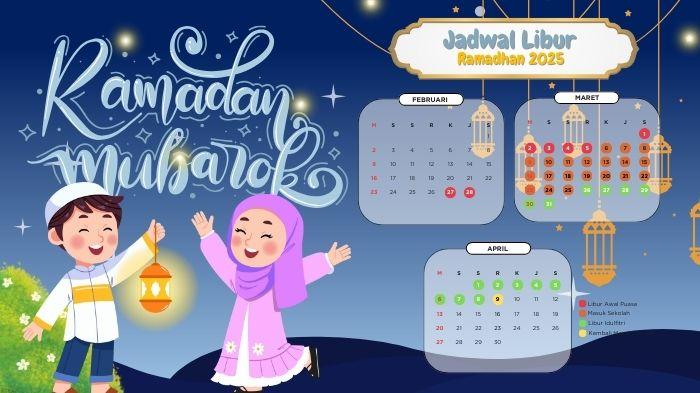Cek Jadwal Libur Sekolah 24 Hari di Bulan Ramadhan dan Idul Fitri 2025!