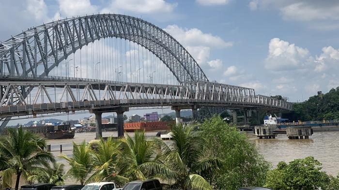 Jembatan Mahakam I Samarinda Ditutup Sementara, Arus Lalu Lintas Dialihkan