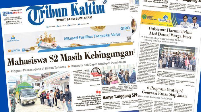 20250417_TribunKaltim-hari-ini-Kamis-17-April-2025_Gratispol-Pendidikan_Mahasiswa-S2.jpg
