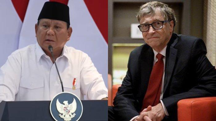 Bill Gates Siram 159 Juta Dolar Dana Hibah ke Indonesia, Prabowo Ajak Pengusaha Ketemu Bos Microsoft