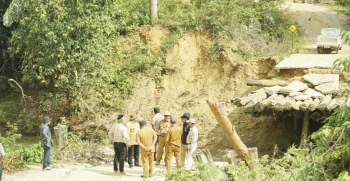 Wabup Berau Gamalis Sebut Perbaikan Jembatan Penghubung Kampung Panaan dan Mapulu jadi Prioritas