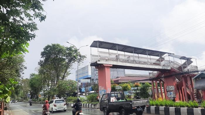 JPO di Jalan Slamet Riyadi Samarinda Dibongkar, Warga Harap Dibangun Kembali