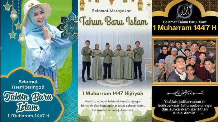 25 Template CapCut Tahun Baru Islam 2025, Pakai Twibbon Video Peringati 1 Muharram dan Share ke IG