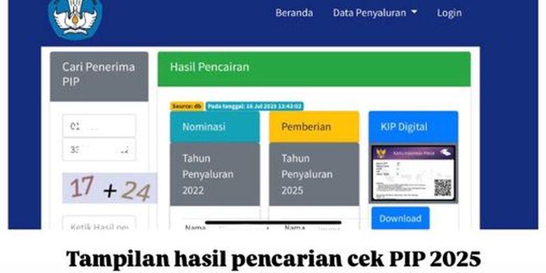 Update Info PIP Tahun 2025, Cek Jadwal Pencairan Bantuan Termin II dan Besarannya