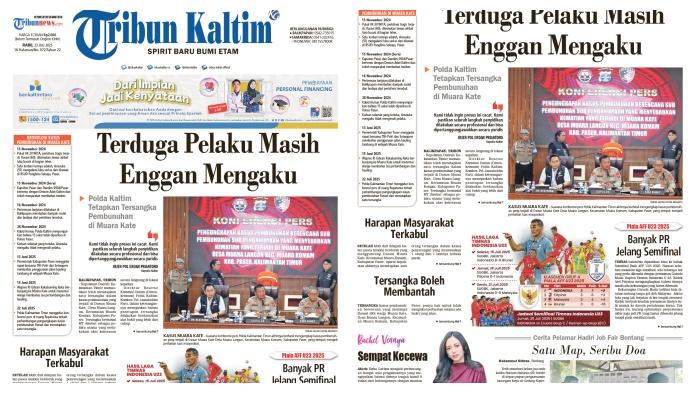 20250723_Tribun-Kaltim-hari-ini-soal-kasus-pembunuhan-di-Muara-Kate.jpg