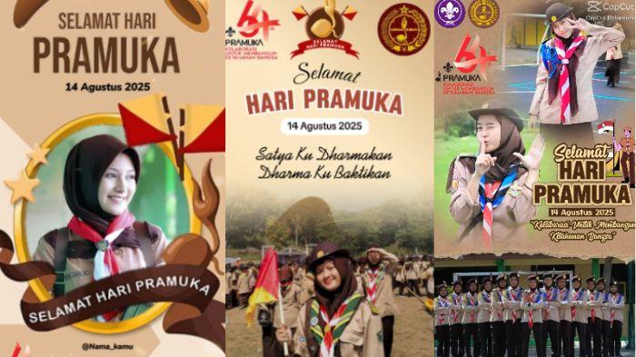 20 Template CapCut Hari Pramuka 2025 dan Cara Pakainya, Lengkap Sejarah Gerakan Pramuka