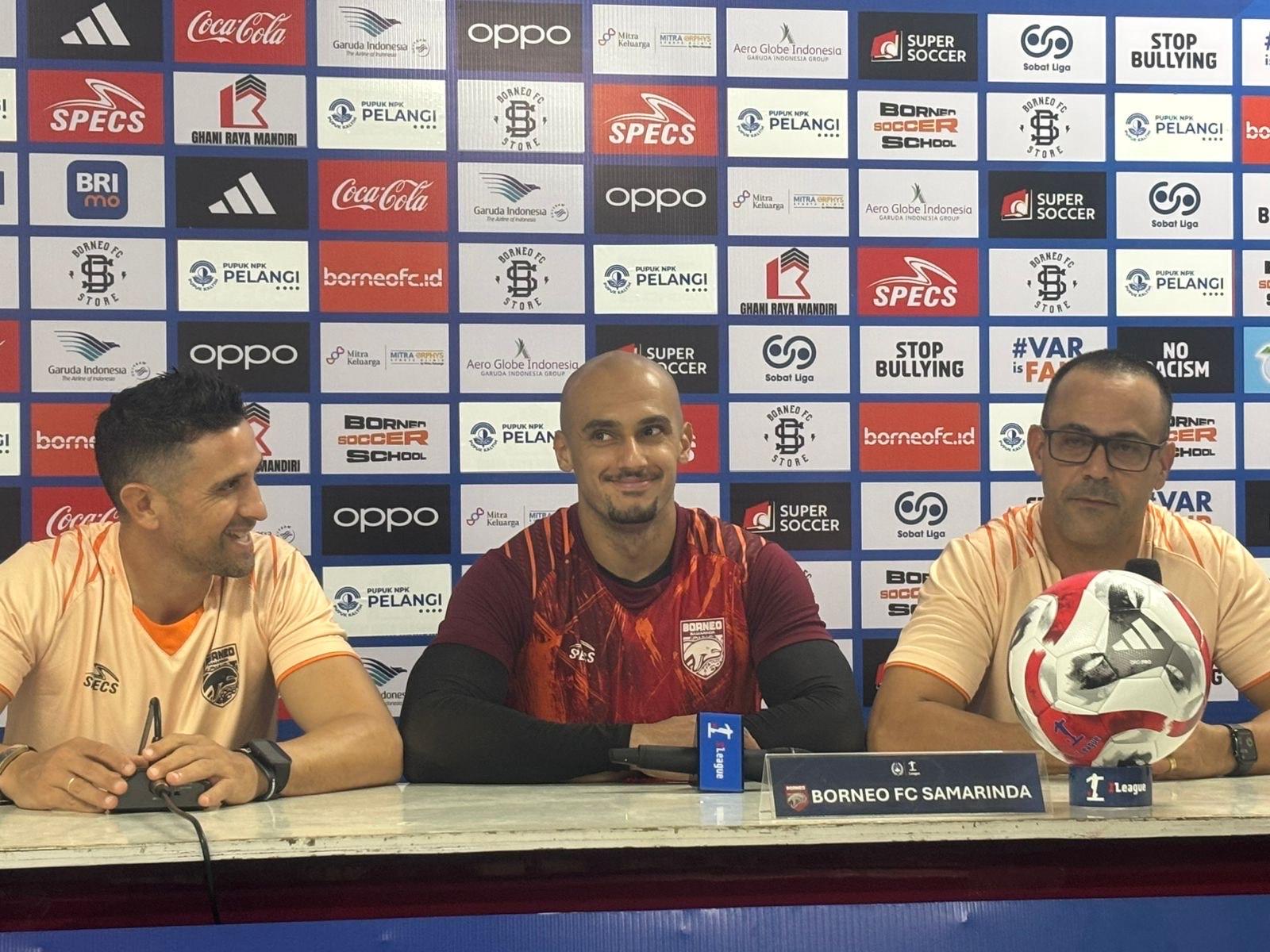 Borneo FC Bidik Kemenangan di Kandang, Fabio Lefundes Ingatkan Konsistensi Lawan Persijap Jepara