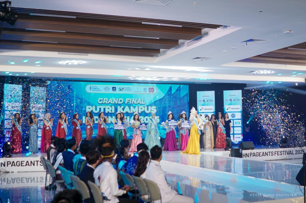 Grand Final Putri Kampus Indonesia 2025 Bertema ‘The Power of Youth’ Sukses Digelar di IKN