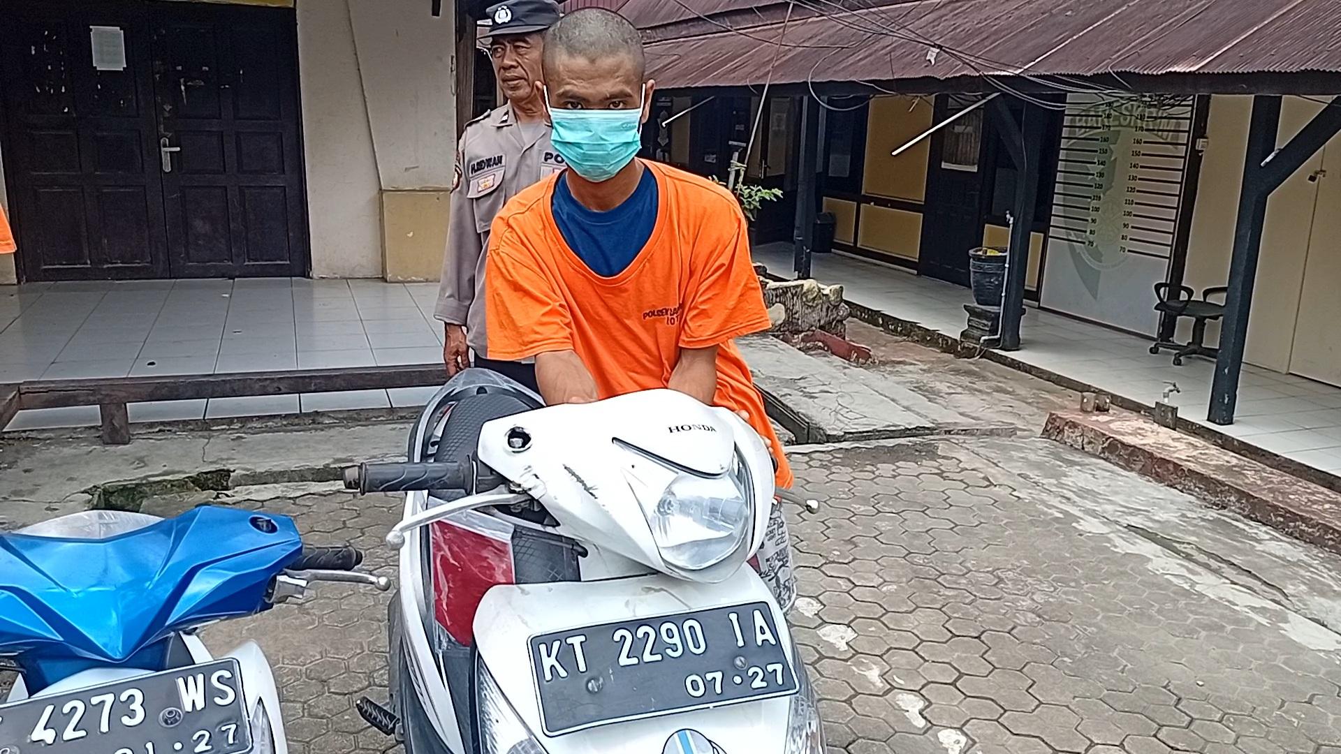 5 Kali Masuk Bui, Spesialis Pencurian Sepeda Motor di Samarinda Kembali Ditangkap