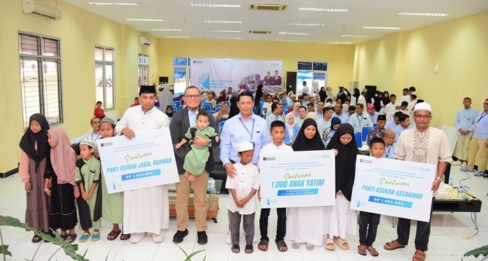 Semarakkan HUT Angkasa Pura, Bandara SAMS Sepinggan Balikpapan Bagikan Bantuan CSR Rp 313 Juta