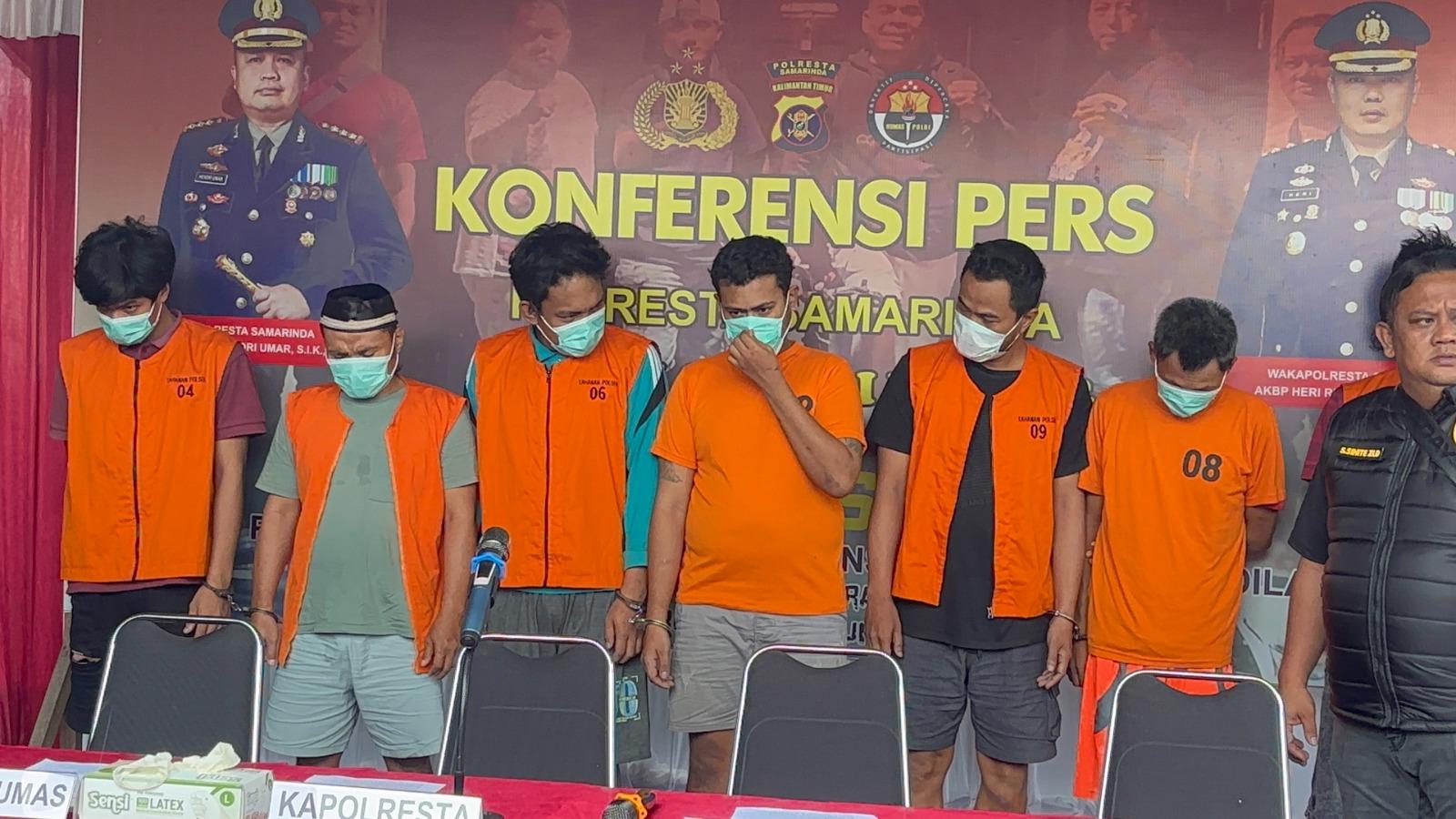 Samarinda Utara Rawan Aksi Pencurian, 4 Pelaku Curanmor Diamankan Polisi