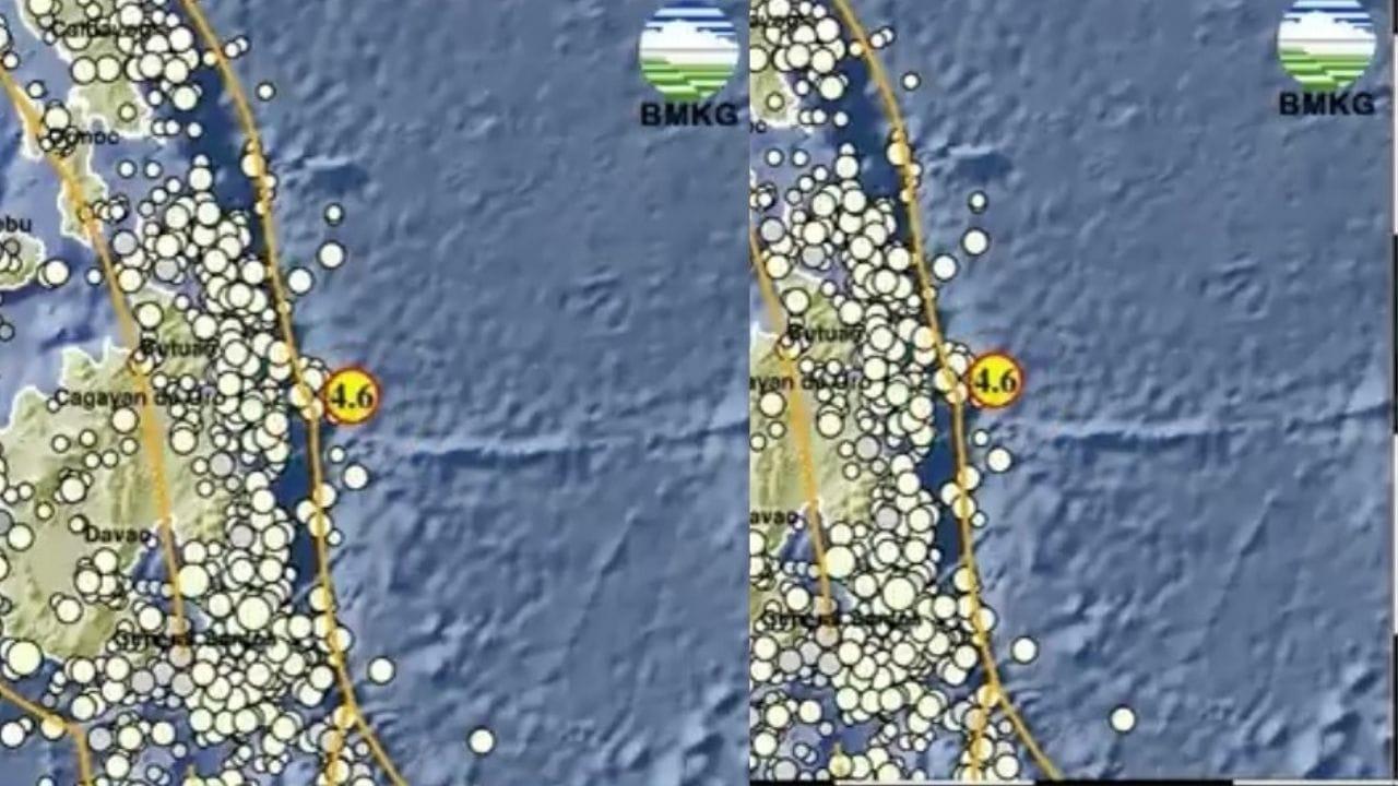 Baru Saja! Gempa Bumi Guncang Melonguane Sulawesi Utara Magnitudo 4,6 - Tribunkaltim.co