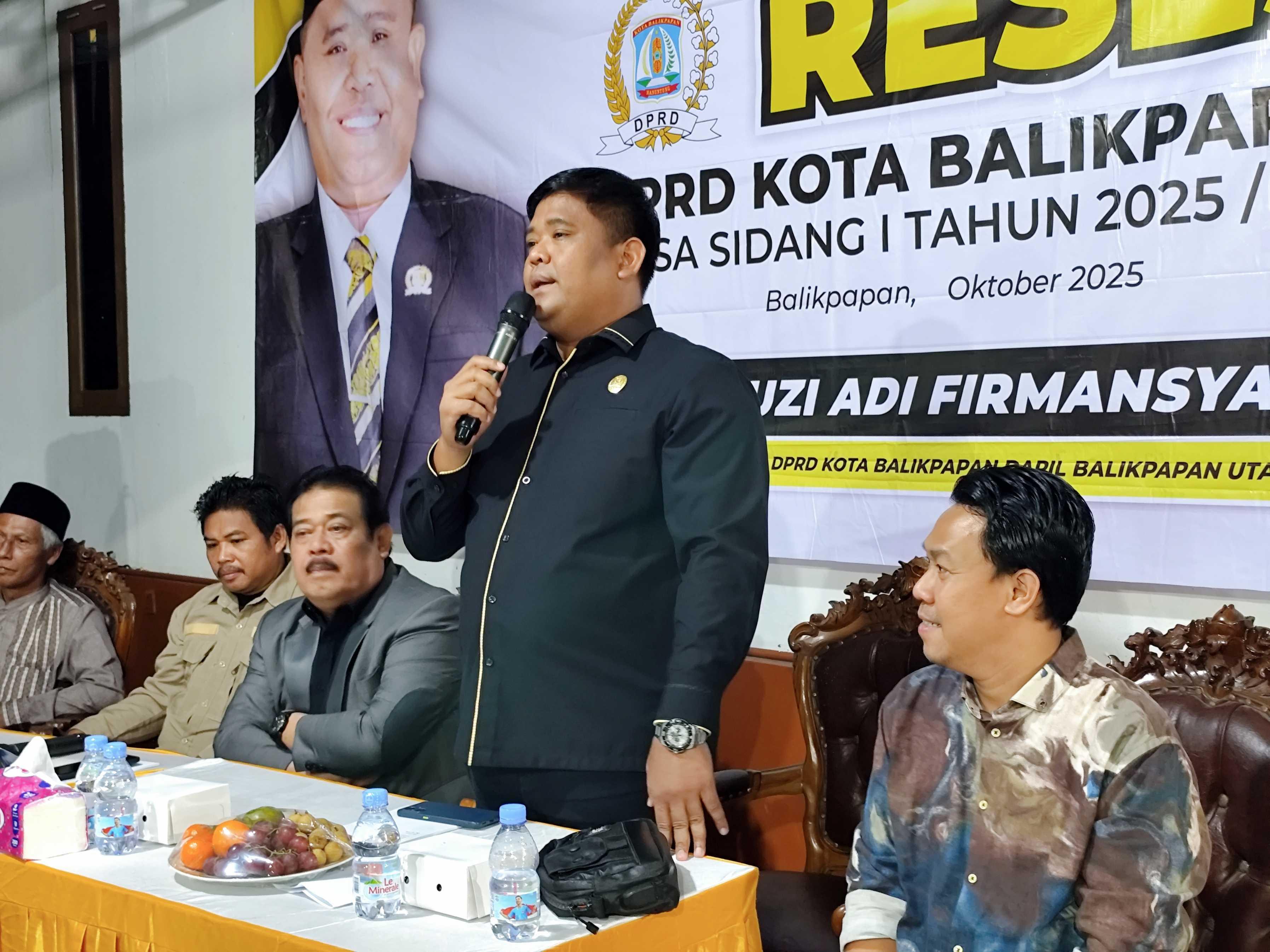 Serap Aspirasi, Ketua Komisi II DPRD Balikpapan Siap Atasi Masalah LPG 3 Kg di Graha Indah