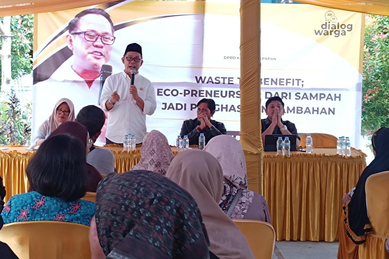 DPRD Balikpapan Dorong Warga Ubah Sampah Jadi Sumber Penghasilan Lewat Program Waste to Benefit