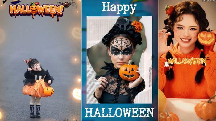 25 Template CapCut Hari Halloween 2025, Pasang Foto di Twibbon Video dan Share ke Medsos