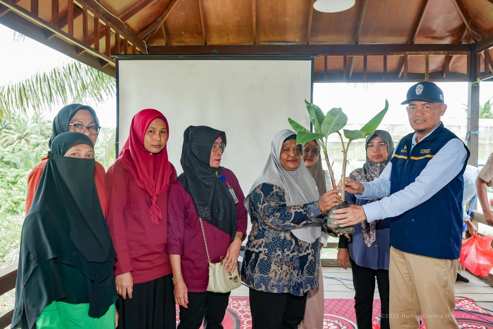 OIKN Perdayakan Masyarakat Lokal Lewat Budidaya Pisang Kultur Jaringan di Sepaku