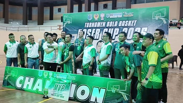 Anggota DPRD Paser Hamsi Apresiasi Pelaksanaan Turnamen Bola Basket Cup 2025