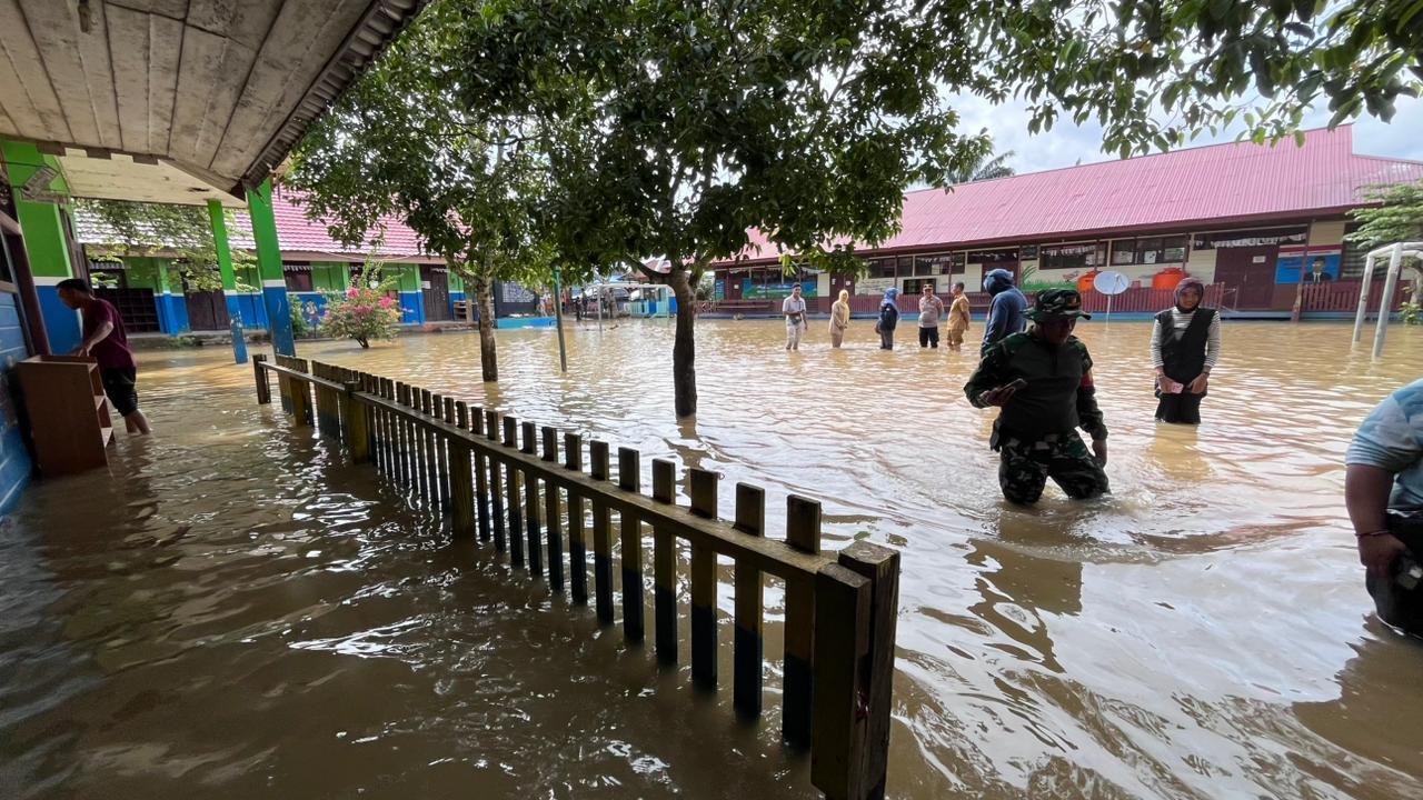 Disdik Berau Berencana Relokasi SD yang Kerap Terendam Banjir