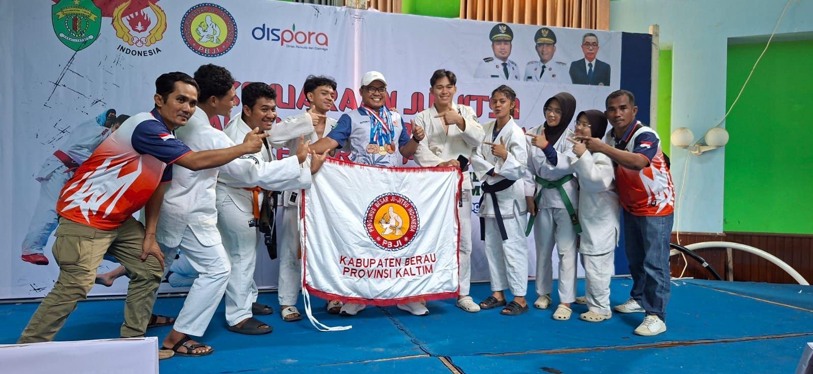 Atlet Jujitsu Berau Sabet 2 Emas dan Loloskan 10 Kelas Tanding ke Porprov VIII 2026
