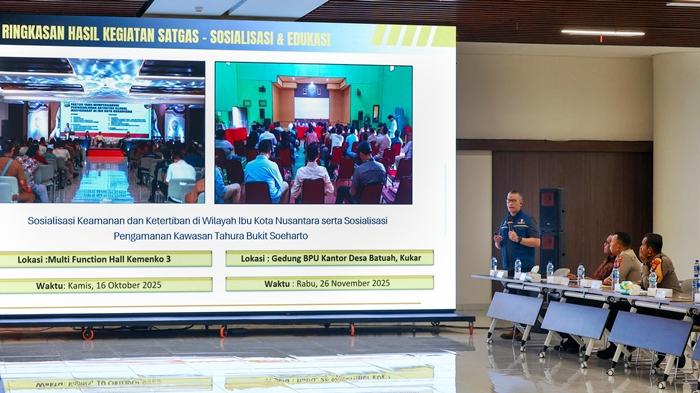 Cegah Penindakan Aktivitas Ilegal di IKN Nusantara, Satgas Meracik Strategi Pengawalan