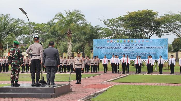 Polres PPU Siagakan Personel Gabungan untuk Pengamanan di Natal dan Tahun Baru 2026