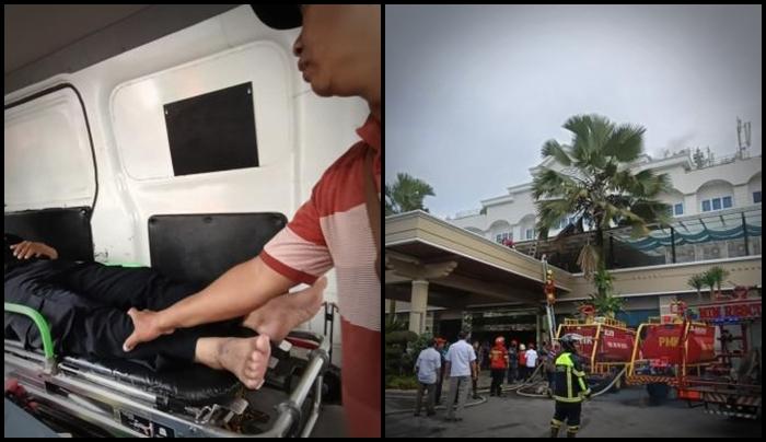 Detik-detik Kebakaran Hotel Senyiur Samarinda, Warga Berau Pingsan Ditolong WNA di Tangga Darurat