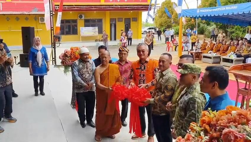Wajah Baru Toleransi Malinau, Sekolah Minggu Buddha Samadhina Resmi Beroperasi - Tribunkaltim.co