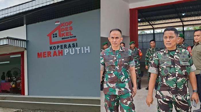 Tinjau Pembangunan KDKMP, Danrem 091/ASN Optimis Paser Siap Ikut Serta di Peresmian Nasional
