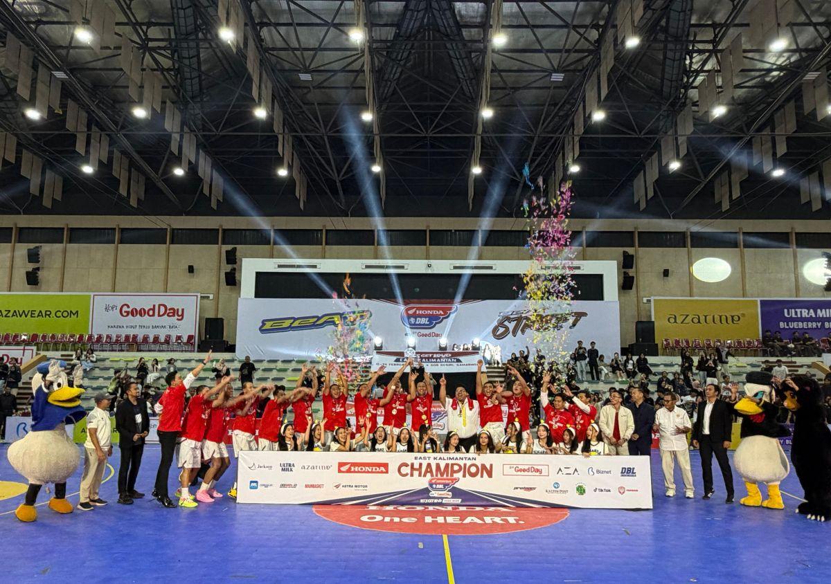 Final Party Dramatis, SMA Negeri 1 Balikpapan Kawinkan Gelar Honda DBL Kaltim 2026