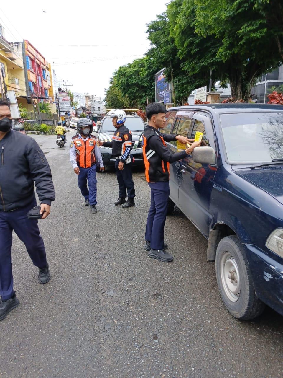 Dishub Gembosi 4 Mobil yang Parkir di Jalur Darurat RSUD AWS Samarinda
