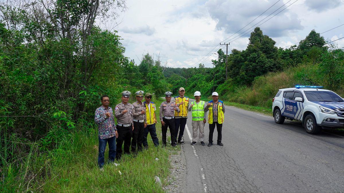 Polda Kaltim Survei Jalur Mudik Kukar, Temukan Titik Rawan Km 25 Kota Bangun–Muara Muntai