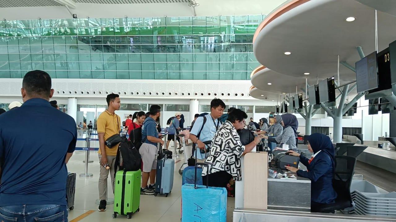 Mudik Lebaran Mulai Terasa, Berikut Jadwal 59 Extra Flight di Bandara SAMS Sepinggan Balikpapan 